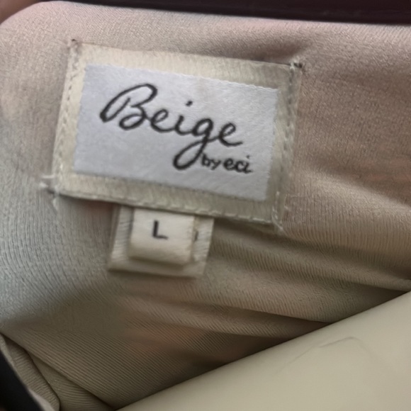 Black Net Dress by Beige by Eci Size Large - Picture 4 of 4